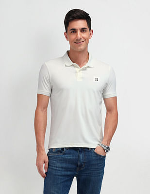 U S Polo Assn Denim Co Muscle Fit Solid Polo Shirt