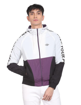 Buy Flying Machine Colour Block Jacket - NNNOW.com