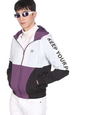Buy Flying Machine Colour Block Jacket - NNNOW.com