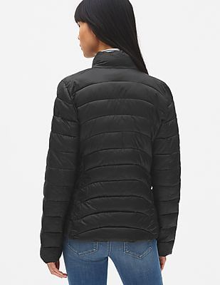 Buy GAP Women Women Black High Neck Puffer Jacket - NNNOW.com