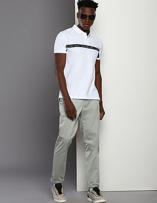 Buy Calvin Klein Jeans Logo Polo Shirt Tape