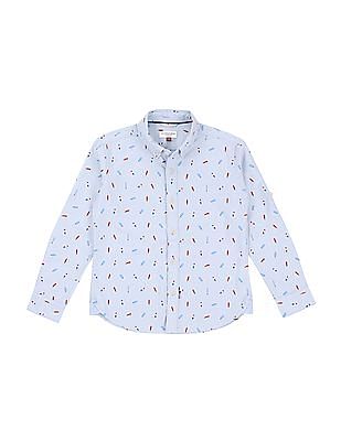 printed oxford shirts