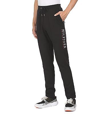 Buy Tommy Hilfiger Mid Rise Brand Print Heathered Sweat Pants - NNNOW.com