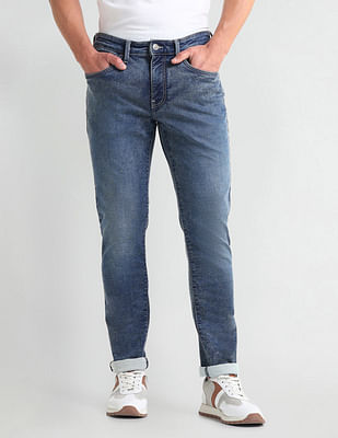 Arrow Sports Jameson Slim Fit Stone Wash Jeans