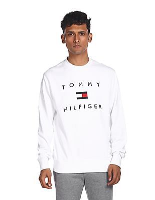 tommy jeans white sweatshirt