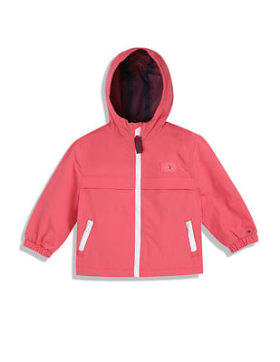 Tommy Hilfiger Kids Girls Hooded Chicago Windbreaker Jacket