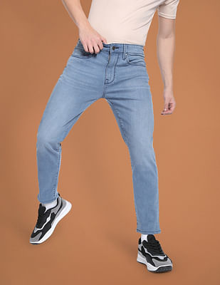 Flying Machine Mankle Slim Fit Whiskered Jeans