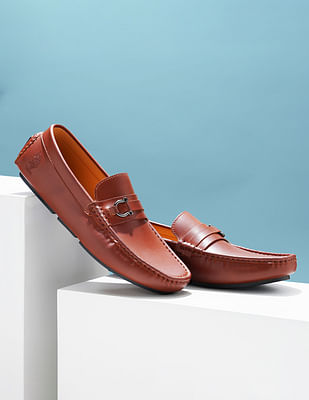 Buy Roadster Men Brown Textured PU Sneakers - Casual Shoes for Men