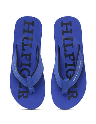 Tommy Hilfiger Men Brand Print Flip Flops