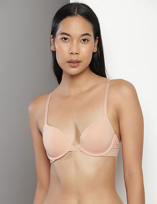 Calvin Klein Underwear Lightly Padded Solid Demi Bra