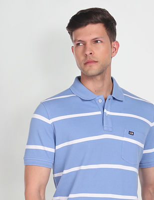 Arrow Sports Striped Perfect Polo Shirt