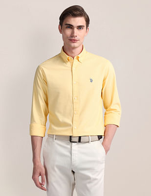 U S Polo Assn Tailored Fit Solid Shirt