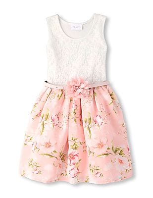 children's place floral dress