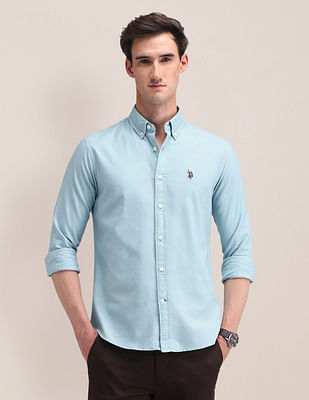 U S Polo Assn Tailored Fit Solid Shirt