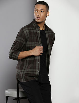 Tommy Hilfiger Plaid Check Regular Fit Casual Shirt