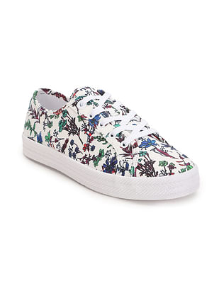 Tommy Hilfiger Women Floral Print Sneakers