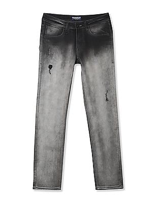 flying machine black jeans