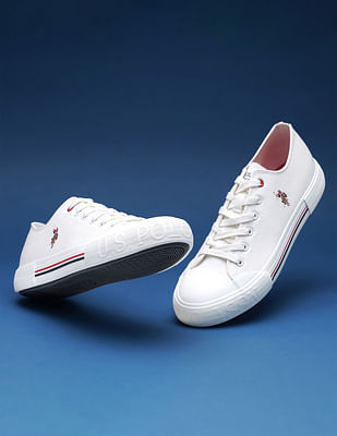 U S Polo Assn Men Drew Off White Classics Sneakers