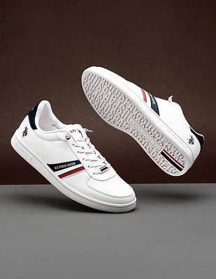 U S Polo Assn Men Brand Stripe Alco Sneakers