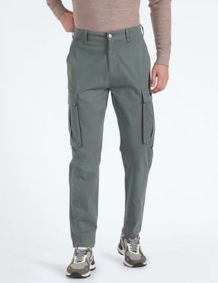 Flying Machine Tapered Jogger Fit Cargo Trousers