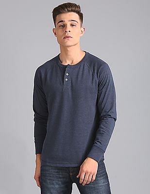 gap henley long sleeve