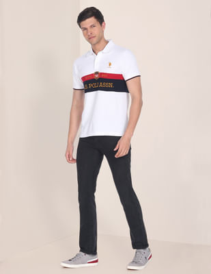 Buy U.S. Polo Assn. Iconic Embroidered Logo Polo Shirt - NNNOW.com