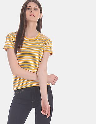 horizontal striped t shirt