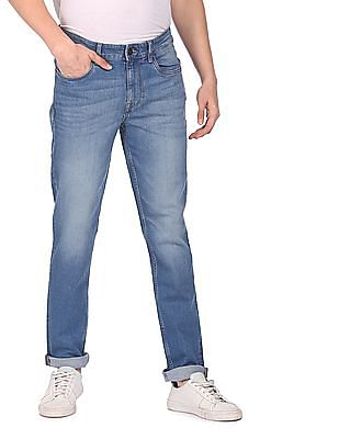 U S Polo Assn Denim Co Whiskered Slim Fit Jeans