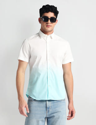 Buy Arrow Sports Short Sleeve Ombre Shirt - NNNOW.com