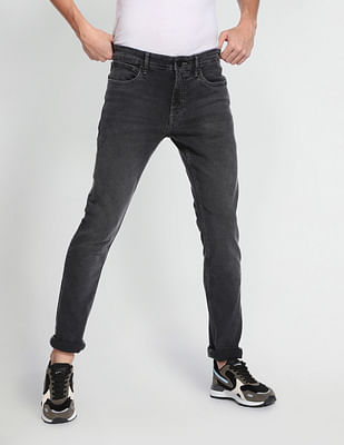 Arrow Sports Slim Fit Stone Wash Jeans