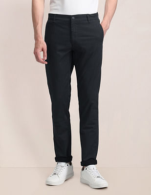 U S Polo Assn Mid Rise Regular Fit Trousers