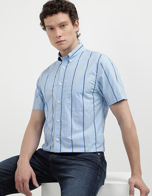 Tommy Hilfiger Double Striped Regular Fit Shirt