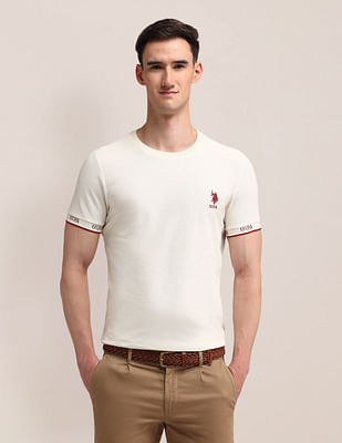 U S Polo Assn Solid Slim Fit T-Shirt