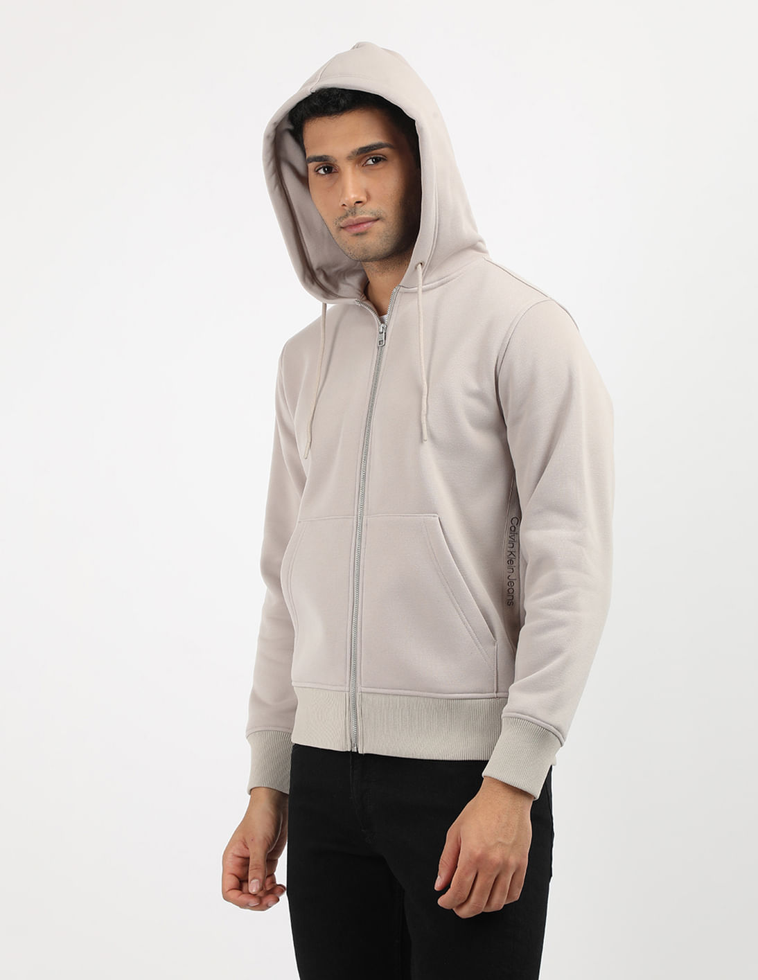 美品¥44,000♡Rene\"Sheer Light Hoodie\"(38・Ｌ) Women's VentureStretch Ottoman-Rib Hoodie