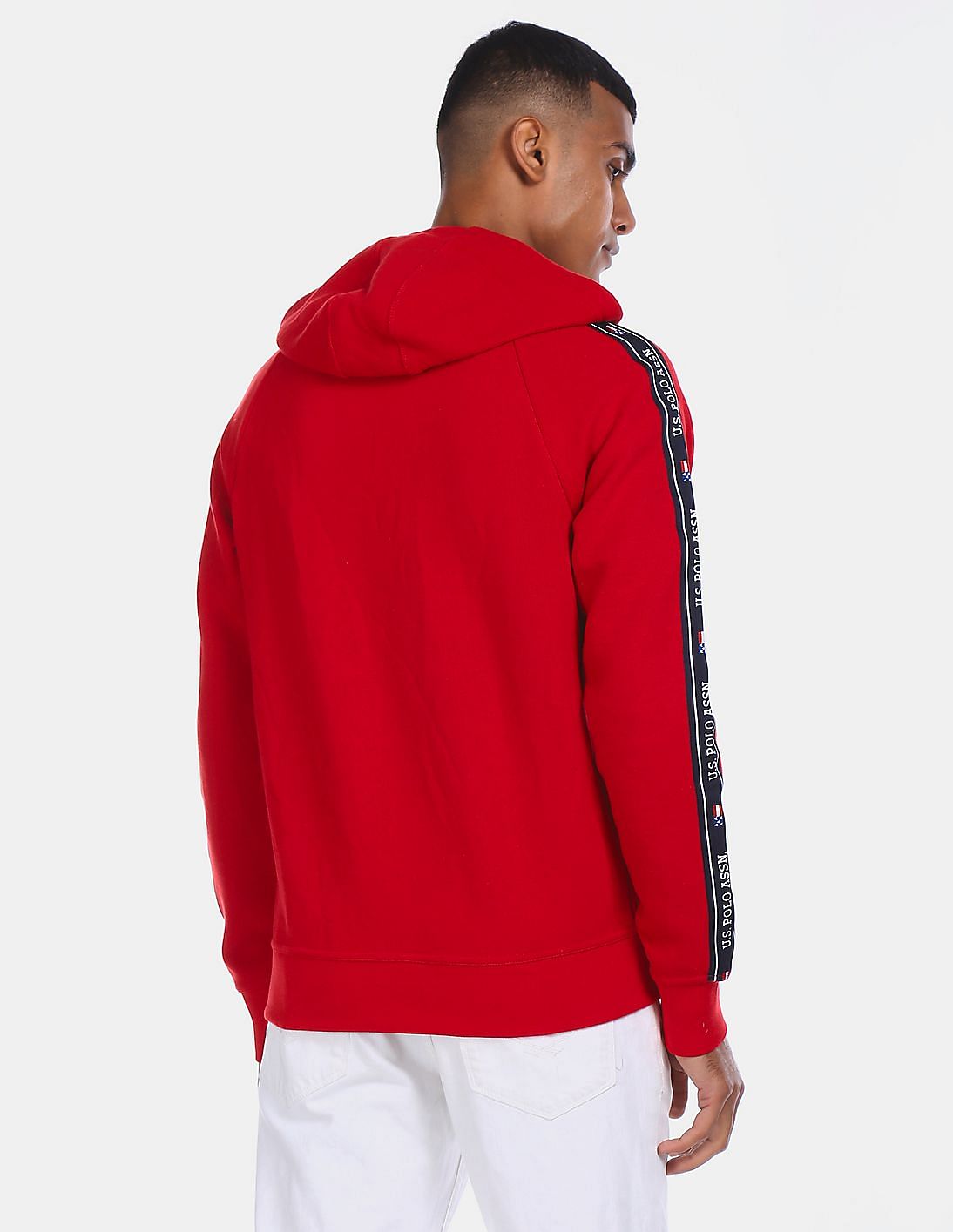 Buy U.S. Polo Assn. Hooded Zip Up Sweatshirt 