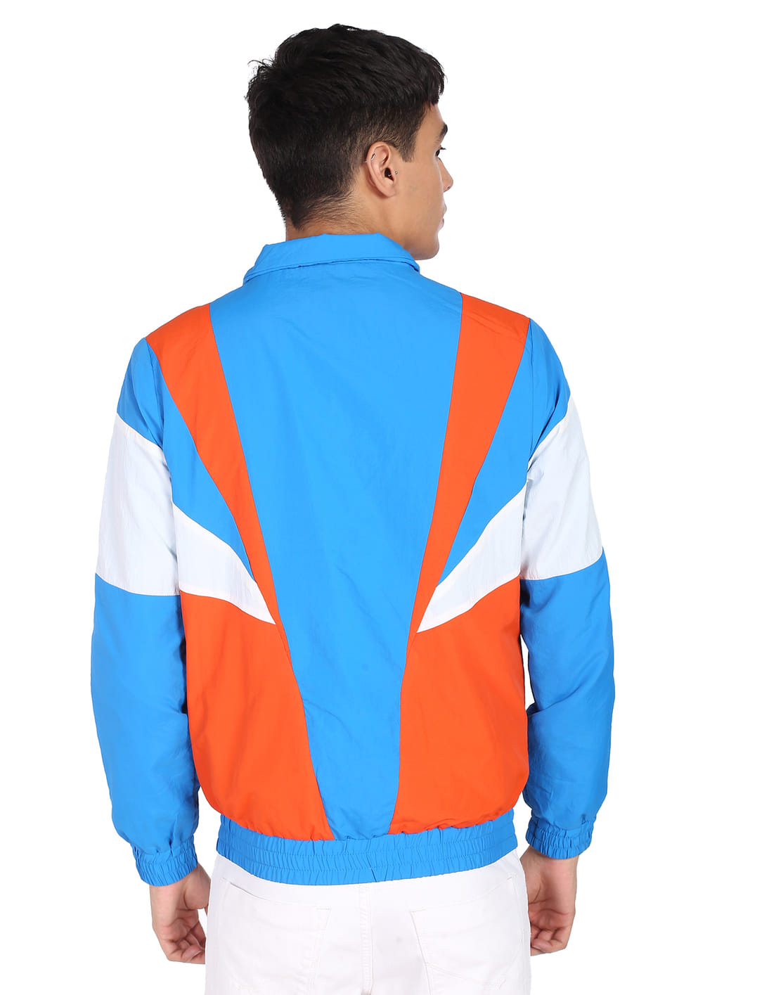 Buy Flying Machine Colour Block Panelled Jacket - NNNOW.com