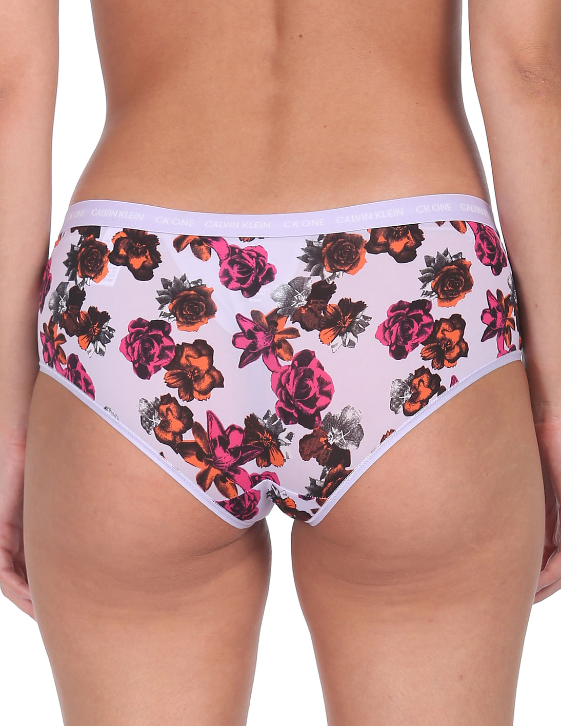 Buy Calvin Klein Underwear Women Lilac Floral Print Hipster