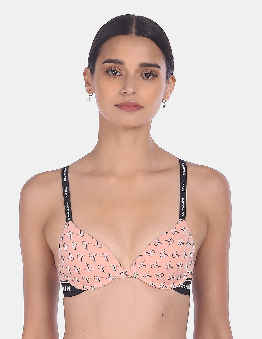 Buy Calvin Klein Underwear Women Plum Non Wired Demi Bra - NNNOW.com