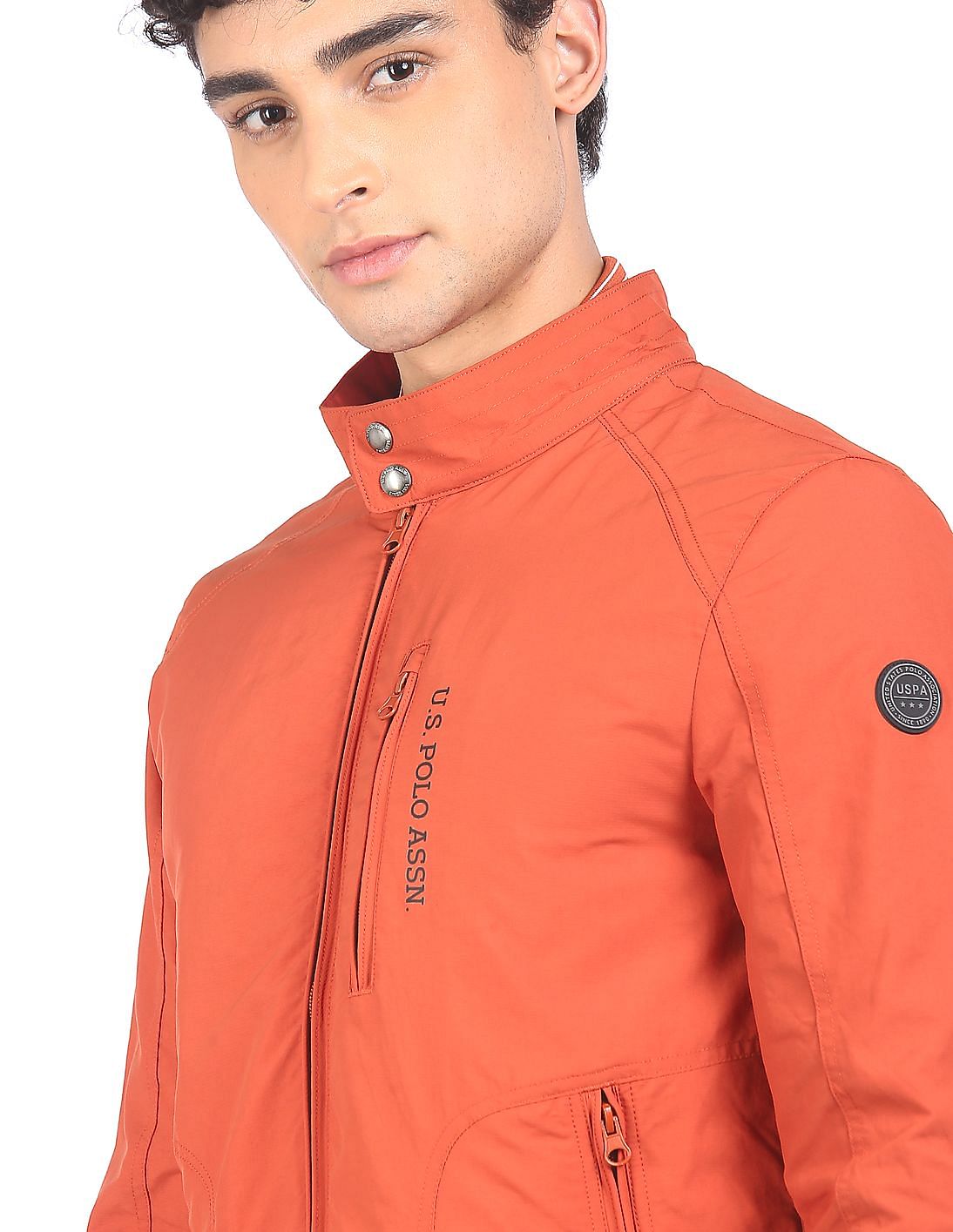 Polo orange outlet jacket