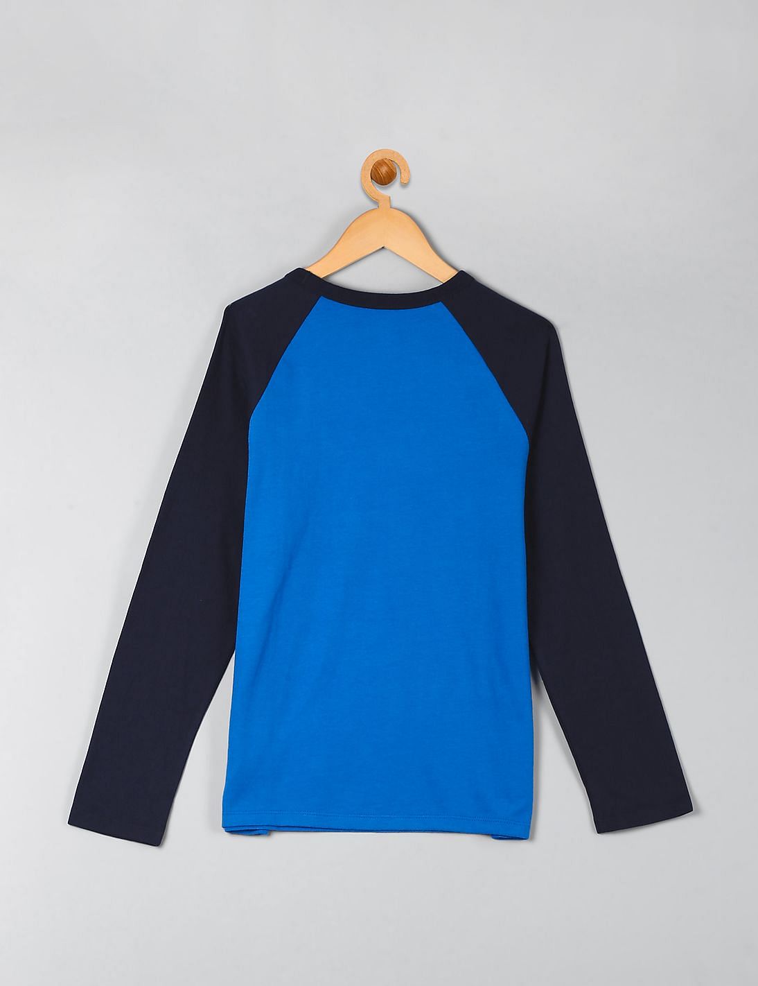 ★TIMCOMIX★ Eight Ball Crayon Raglan Long Sleeve Blue 2.jpg