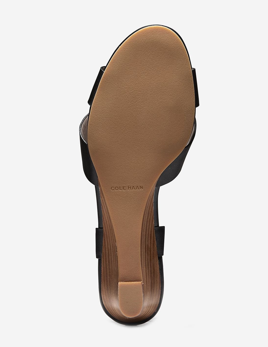 Buy Cole Haan Women Black Avina Wedge Sandals - NNNOW.com