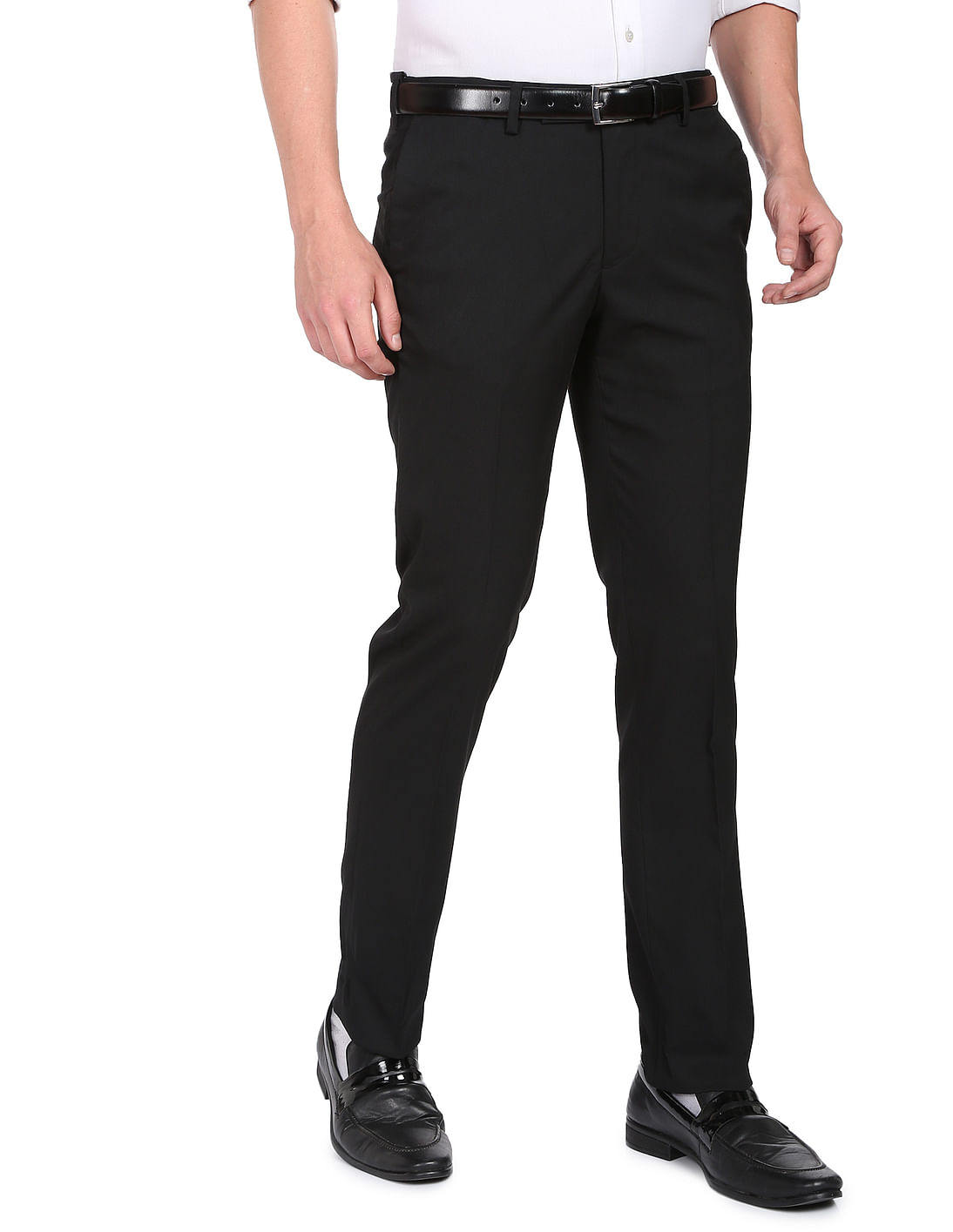 Buy Arrow Mid Rise Tailored Trousers - NNNOW.com