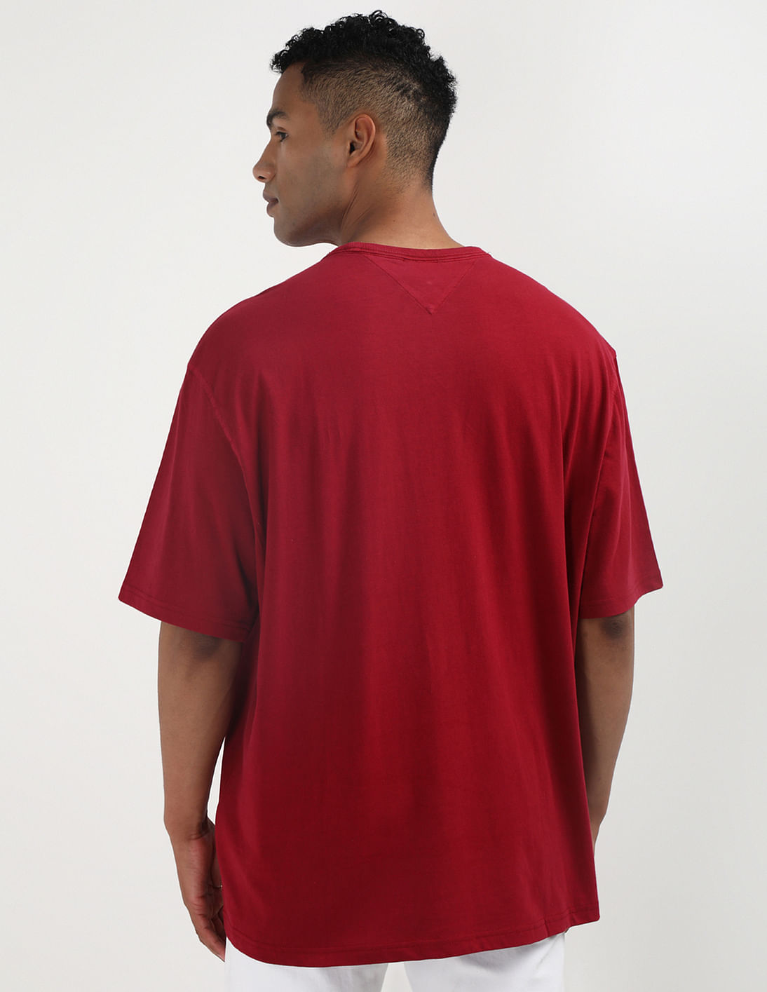 Tシャツ・カットソー RONRON VINTAGE APPLIQUE LOGO T SHIRT 5BKK032 新作☆スリムフィット【RONRON】VINTAGE APPLIQUE LOGO T SHIRT