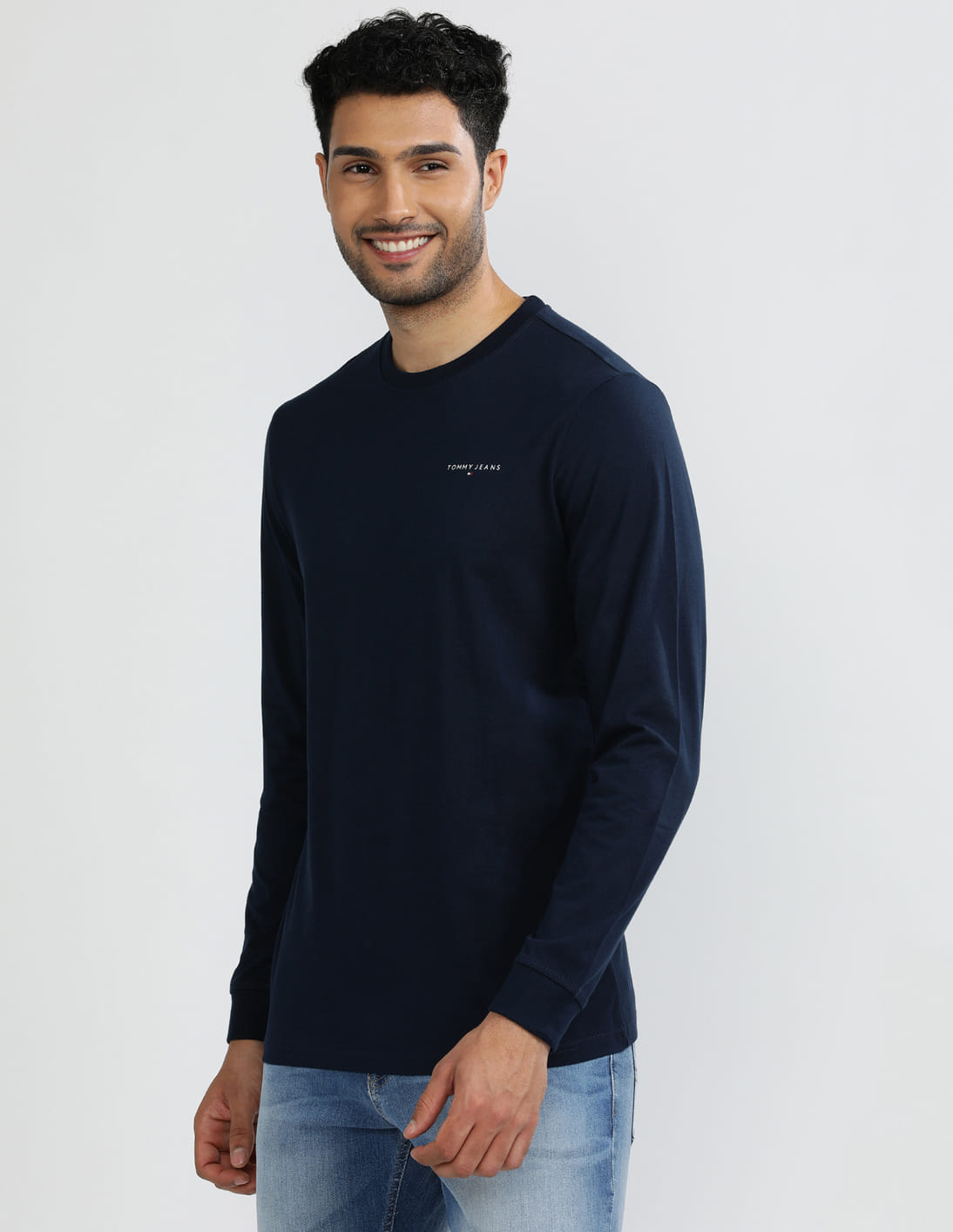 Buy Tommy Hilfiger Linear Chest Long Sleeve T-Shirt - NNNOW.com