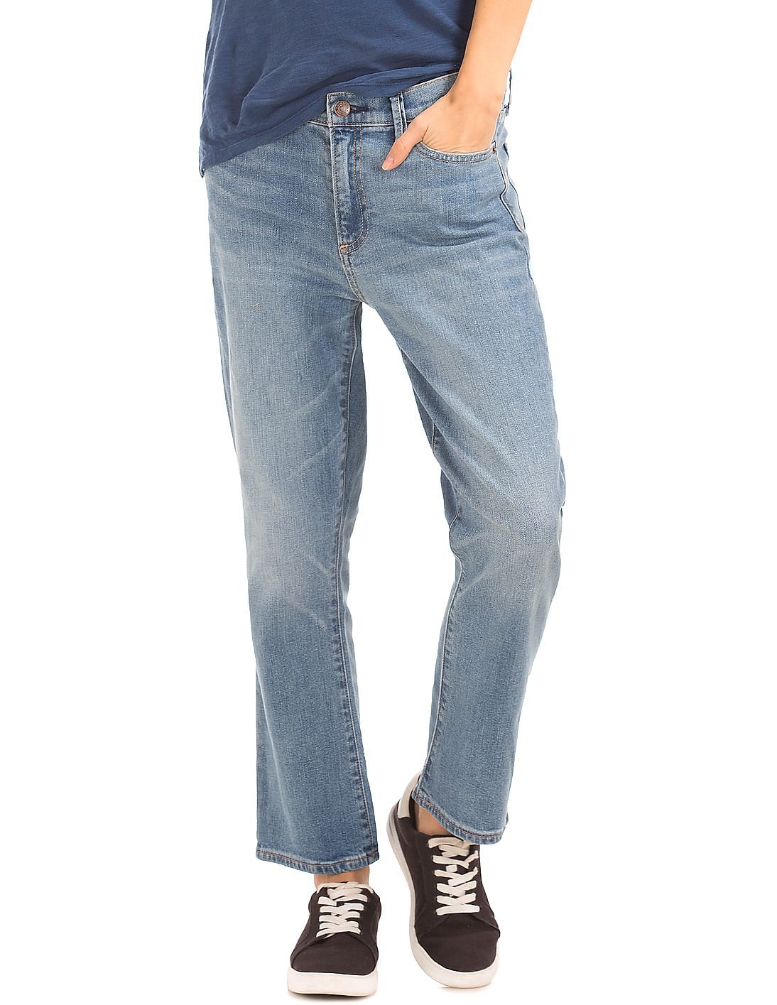 gap crop kick jeans