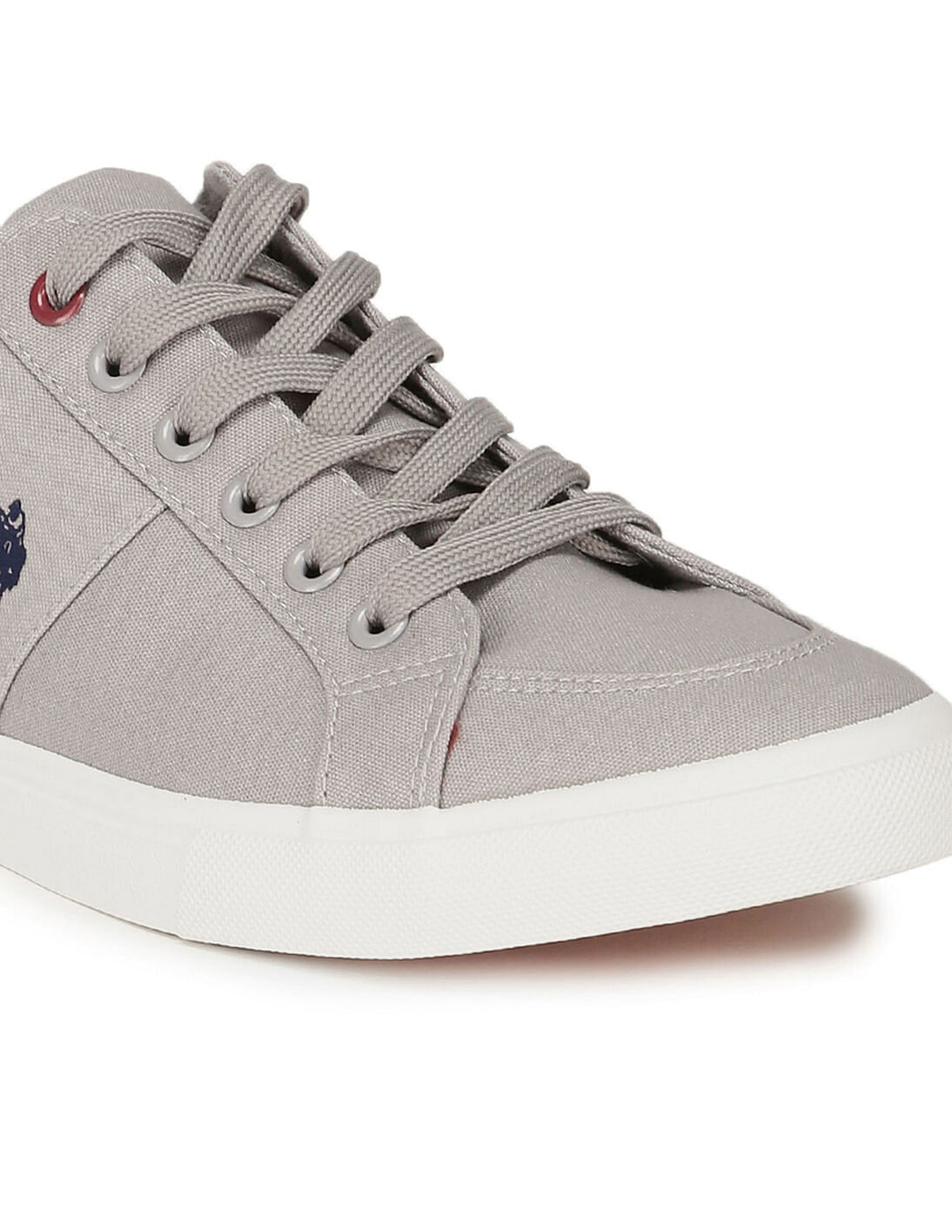 Buy U.S. Polo Assn. Men White Solid Sneakers - Casual Shoes for Men 4267946  | Myntra