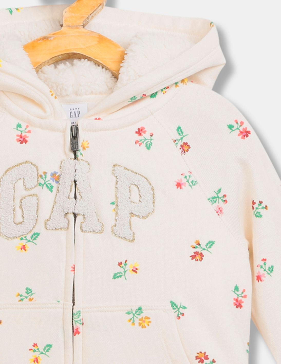Pull Fille Baby Gap Crème Ivoire Avec Volants Et Nœud - Taille 5, Coton, Neuf étiqueté