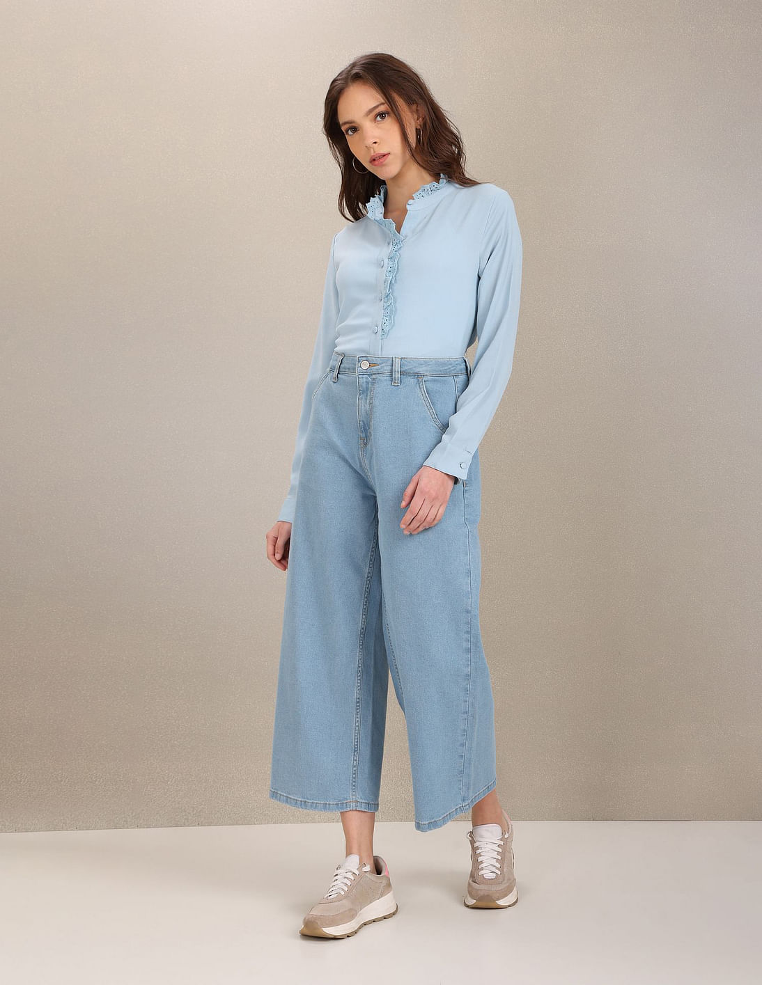 美品★ LACE POLO SHIRT Detachable Collar Shirt – La Garçonne