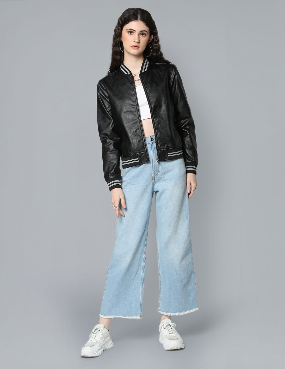 Buy Flying Machine Women Long Sleeve Solid Jacket - NNNOW.com