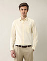 Arrow Textured Manhattan Slim Fit Ceremonial Shirt